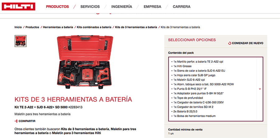 HILTI martillos 1