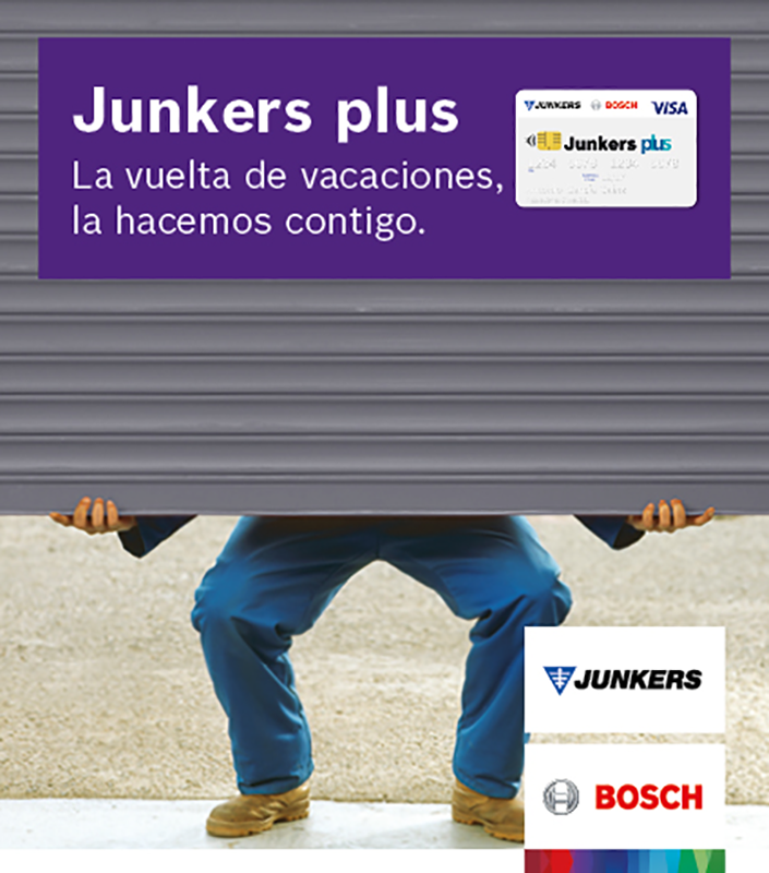 Junkers la vuelta de vacaciones se activa con una campaña de calderas de condensación 1