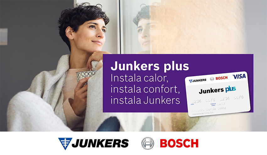 JUNKERS, comienza el año con una campaña que premia la instalación de sus calderas murales de condensación