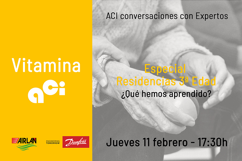 ACI organiza un nuevo webinar orientado a las residencias de la tercera edad