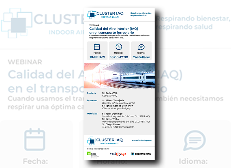 nuevo webinar de CLUSTER IAQ 1