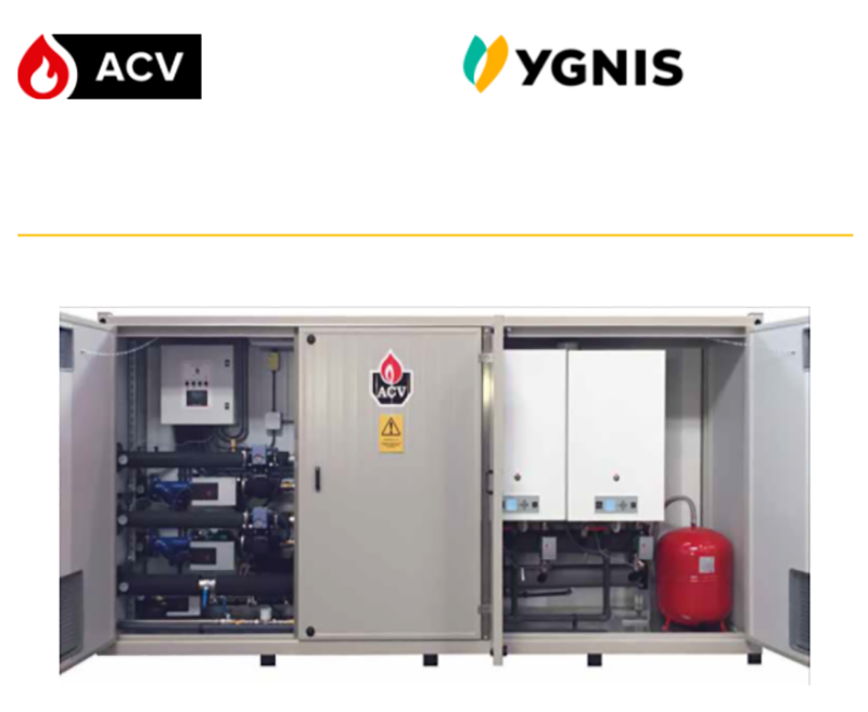 ACV YGNIS equipos autónomos Box la solución para exterior de máximo rendimiento versatilidad y ahorro energético 