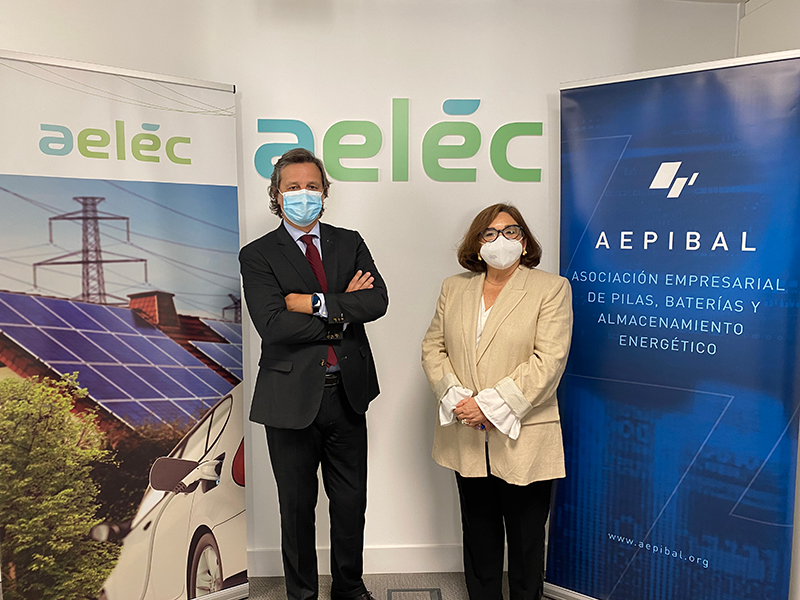 Aelēc y AEPIBAL se alían en la defensa y promoción del almacenamiento eléctrico 