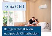 Una completa Guía con ejemplos, gráficos y recursos sobre el uso de R32 en instalaciones de climatización en sustitución del R410a