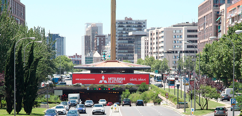 MITSUBISHI Electric dona purificadores de aire al Intercambiador de Plaza de Castilla Madrid para la campaña de realización de test de antígenos 1