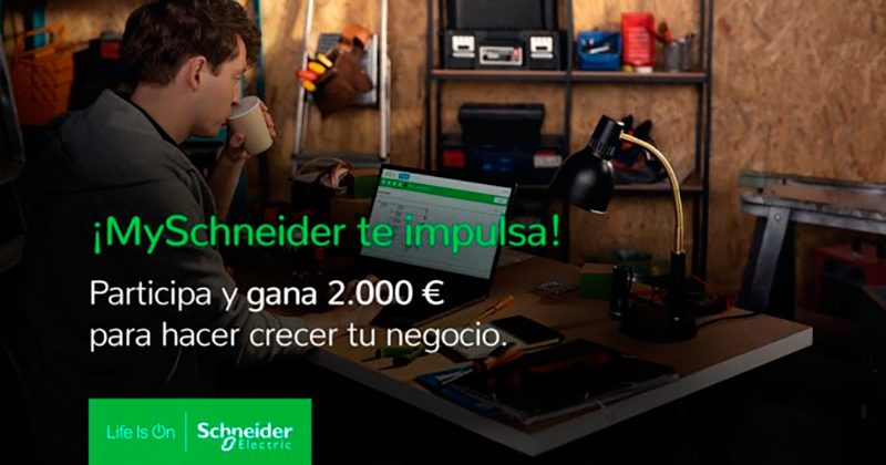 SCHNEIDER Electric lanza la competición MySchneider te impulsa para empresas instaladoras 