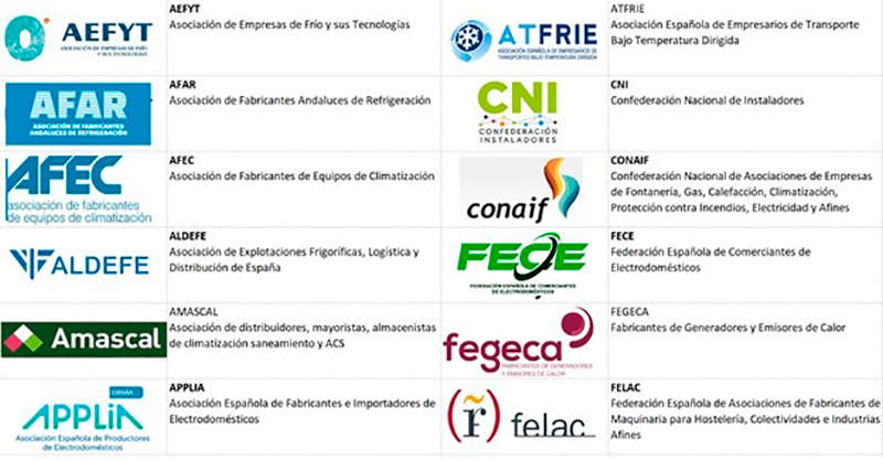 Colectivo de organizaciones contra el anteproyecto de ley del impuesto sobre gases fluorados de efecto invernadero