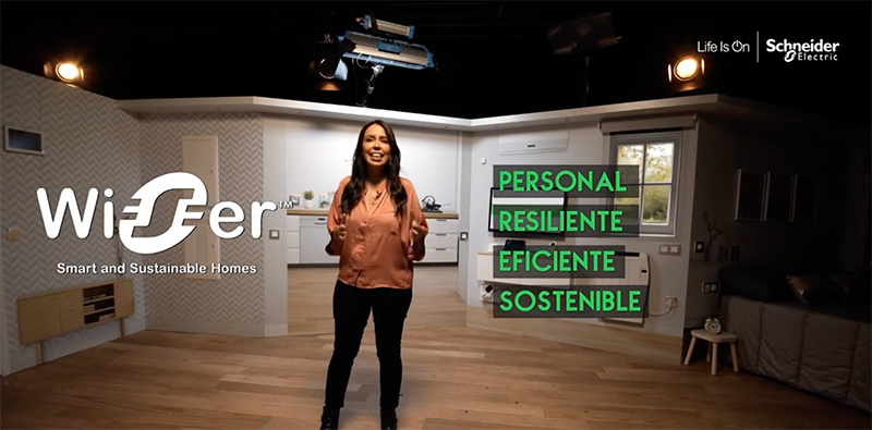 SCHNEIDER Electric, consigue un hogar más eficiente y sostenible, con control y gestión de consumos