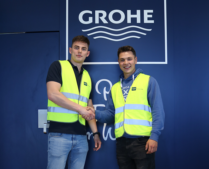 GROHE celebra la visita de los ganadores de Spainskills y SkillsPoland  a su planta de producción en Albergaria (Portugal)