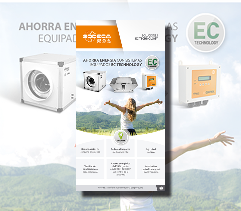 SODECA lanza la nueva generacion eficiente en soluciones de ventilacion