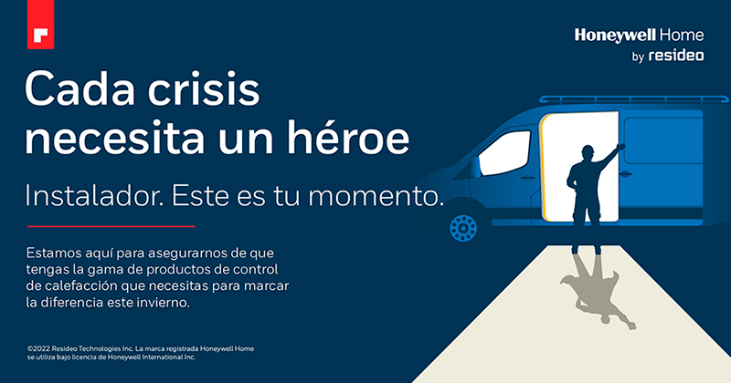 RESIDEO, la nueva campaña destaca el heroísmo diario de los instaladores