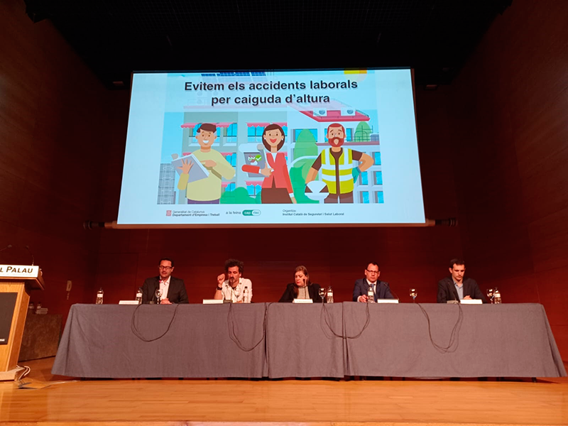 FEGiCAT participa de la Jornada 'Evitemos los Accidentes Laborales por Caída de Altura' y alerta de las carencias vigentes sobre la seguridad de los instaladores