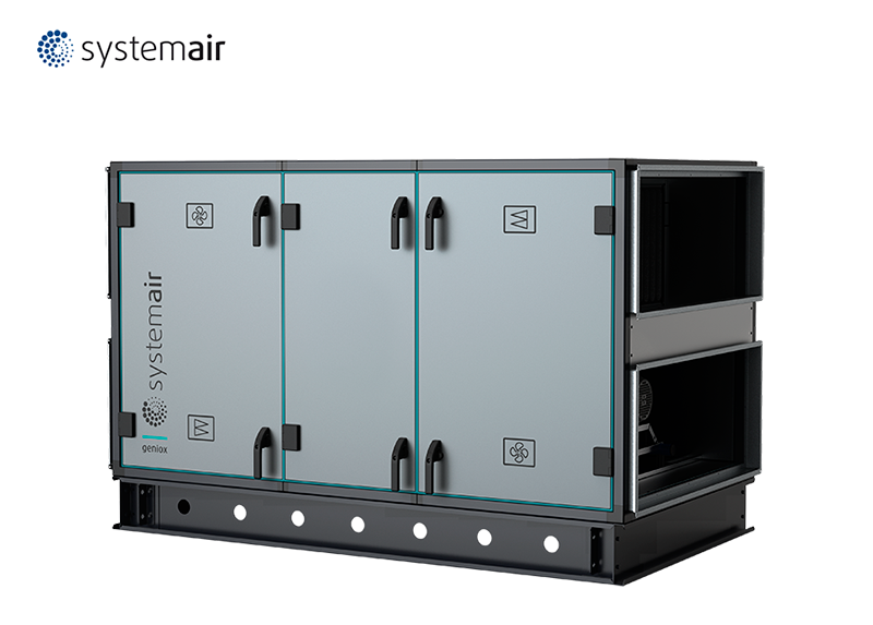 SYSTEMAIR, Geniox se fabricará con acero sostenible 