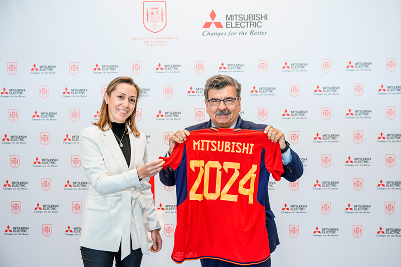 MITSUBISHI Electric, nuevo colaborador oficial de la Selección Femenina y de la marca RFEF Sostenible