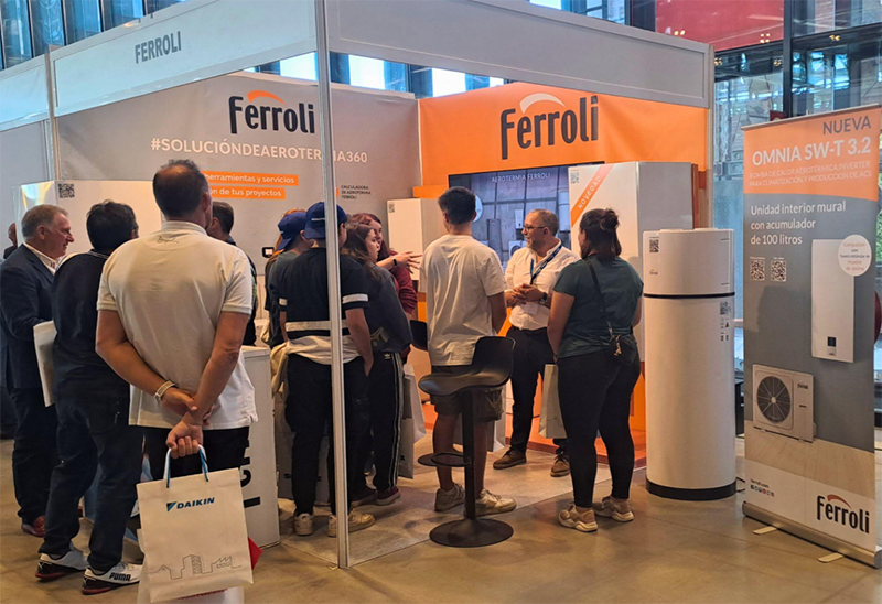 FERROLI expone sus últimas novedades de Aerotermia 1