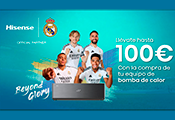 hisense cashback bombas de calor 0