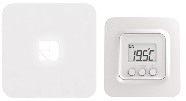  Termostato digital de solo calor de 2 cables : Herramientas y  Mejoras del Hogar