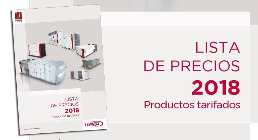 lennox precios 2018 1