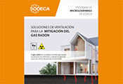 SODECA anuncia, en el Día Europeo del Gas Radón, un microlearning sobre soluciones de ventilación para mitigarlo