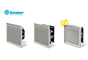 FINDER presenta la nueva gama de ventiladores y filtros de salida para exterior